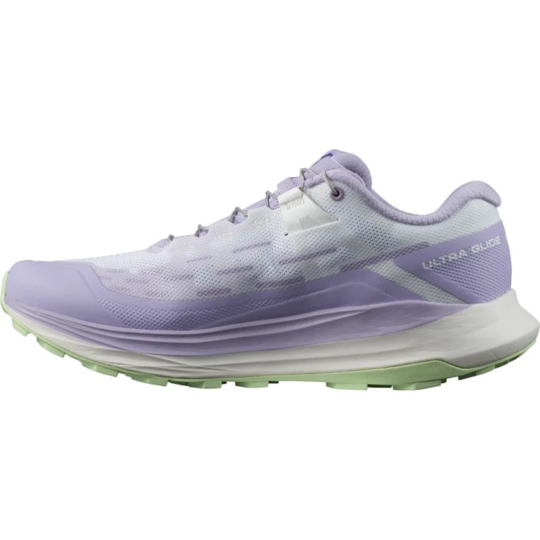 Sapatilhas Trail Running Salomon Ultra Glide Feminino Lavanda Branco | PT F03765